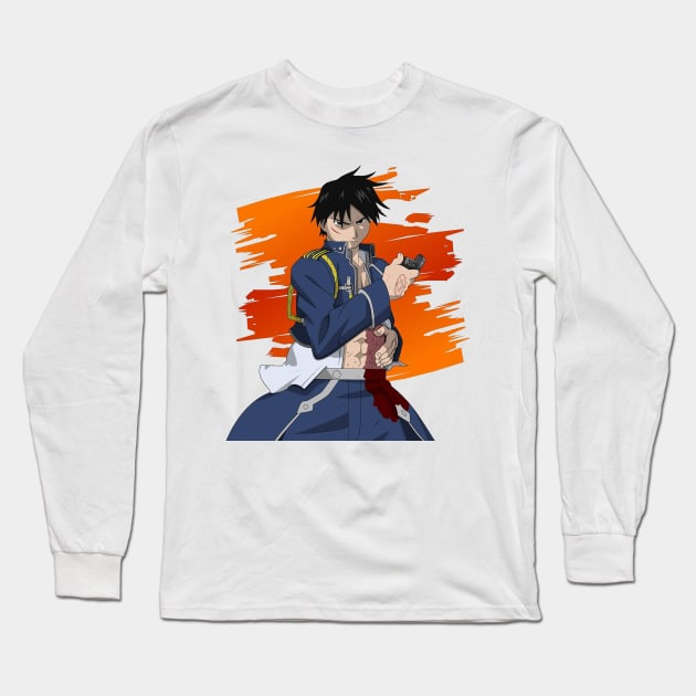 roy Long Sleeve T-Shirt by dubcarnage